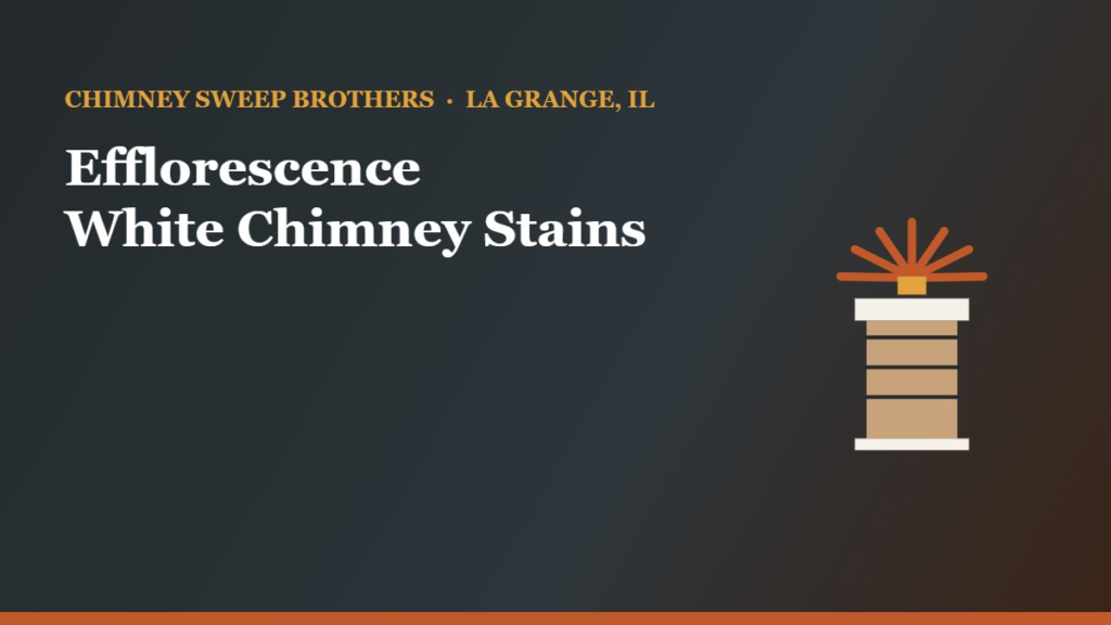 Efflorescence: What the White Stains on Your Chimney Mean — Chimney Sweep Brothers, La Grange IL