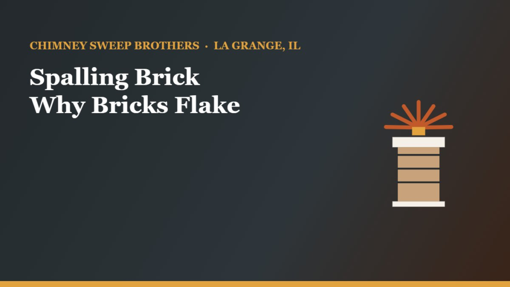 Spalling Brick: Why Chimney Bricks Flake and Crumble — Chimney Sweep Brothers, La Grange IL