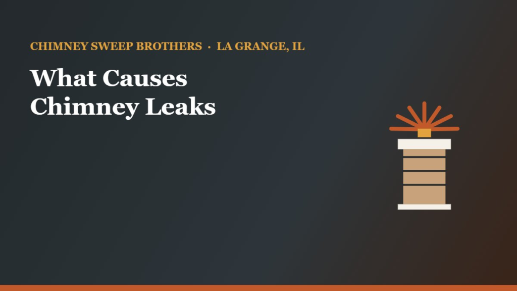 What Causes Chimney Leaks — and How to Stop Them — Chimney Sweep Brothers, La Grange IL