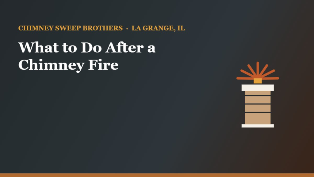 What to Do After a Chimney Fire — Chimney Sweep Brothers, La Grange IL